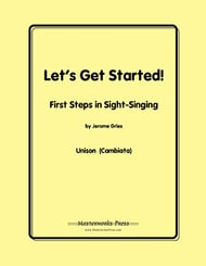cover Let's Get Started! Digital File Reproducible PDF cover